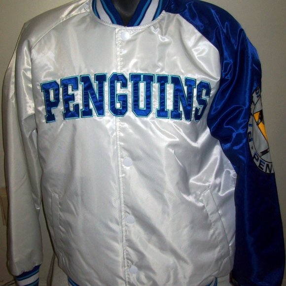 PITTSBURGH PENGUINS NHL Starter Snap Down Jacket - Picture 2 of 10